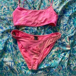 Triangl Swimwear Pink Bikini Set
